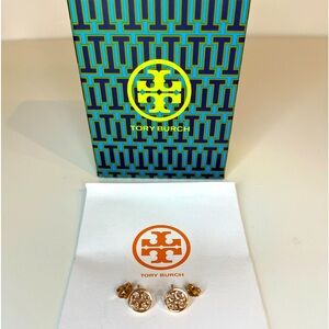 Classic Miller Tory Burch Logo Earrings